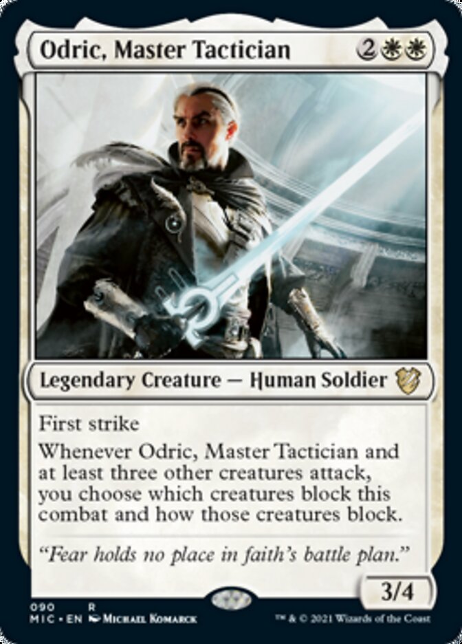 Odric, Master Tactician [Innistrad: Midnight Hunt Commander] | Gam3 Escape