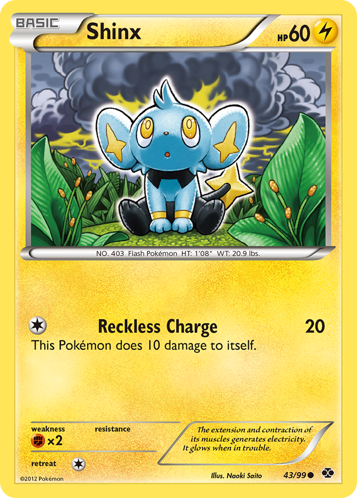 Shinx (43/99) [Black & White: Next Destinies] | Gam3 Escape