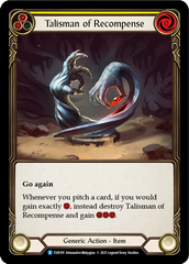 Talisman of Recompense [EVR191] (Everfest)  1st Edition Cold Foil | Gam3 Escape