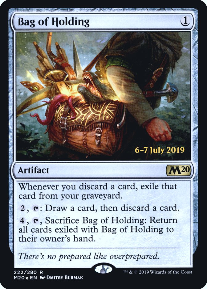 Bag of Holding  [Core Set 2020 Prerelease Promos] | Gam3 Escape