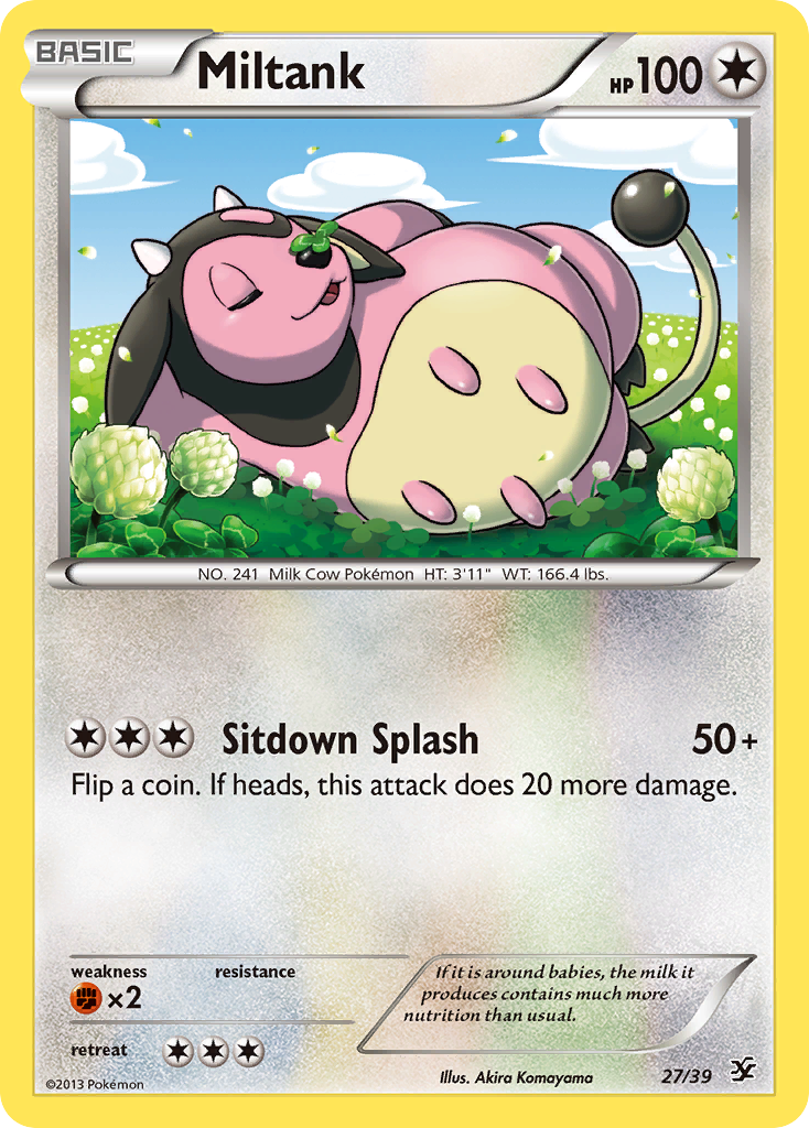 Miltank (27/39) [XY: Kalos Starter Set] | Gam3 Escape