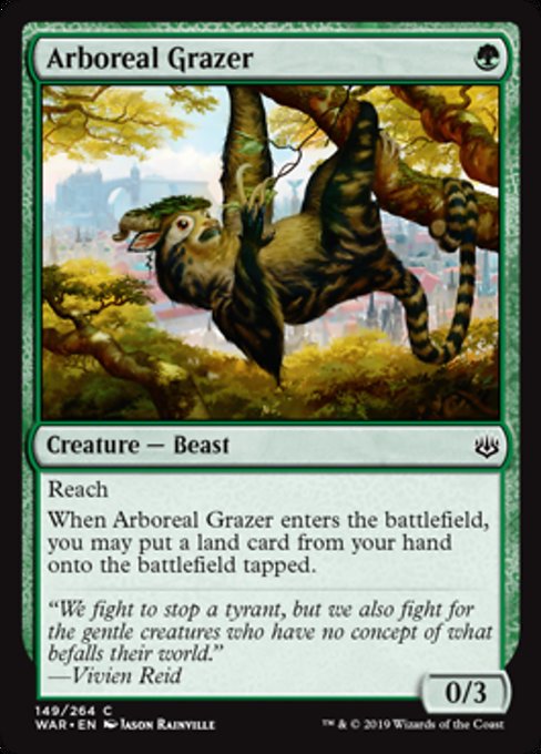 Arboreal Grazer [War of the Spark] | Gam3 Escape