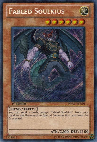 Fabled Soulkius [HA03-EN004] Secret Rare | Gam3 Escape