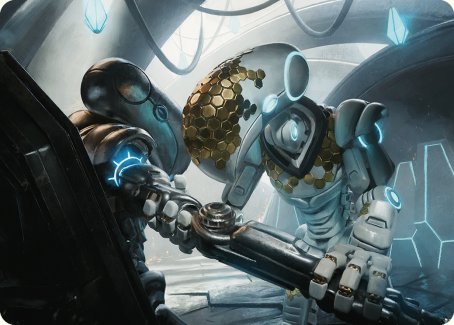 Myr Kinsmith Art Card [Phyrexia: All Will Be One Art Series] | Gam3 Escape