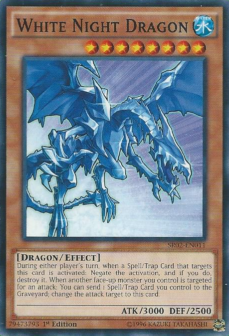 White Night Dragon [SR02-EN011] Common | Gam3 Escape