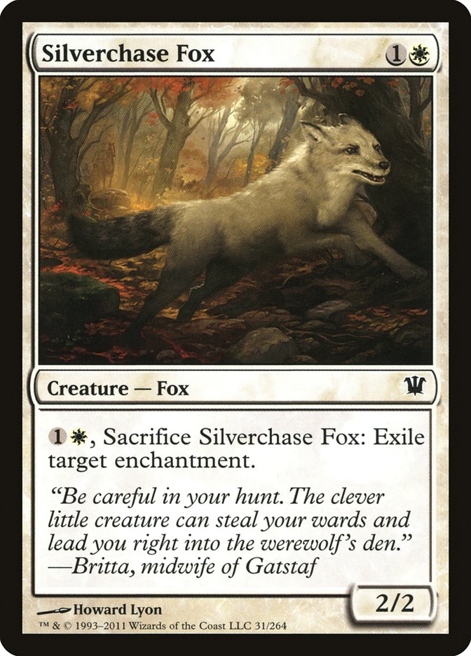 Silverchase Fox [Innistrad] | Gam3 Escape