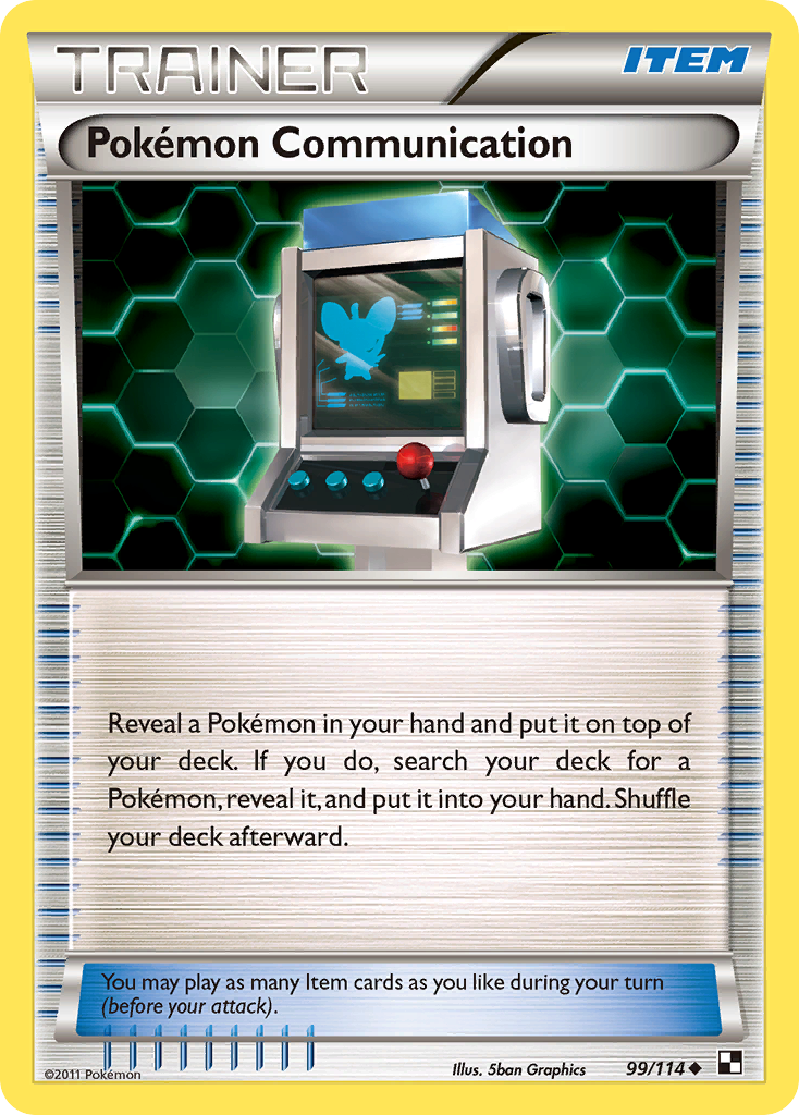 Pokemon Communication (99/114) [Black & White: Base Set] | Gam3 Escape