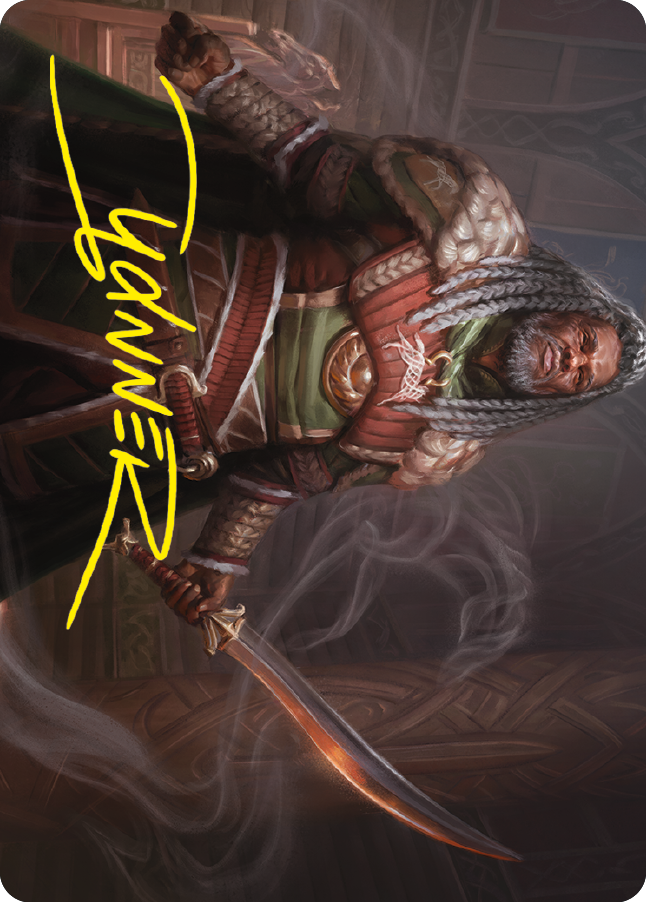 Theoden, King of Rohan Art Card (Gold-Stamped Signature) [The Lord of the Rings: Tales of Middle-earth Art Series] | Gam3 Escape