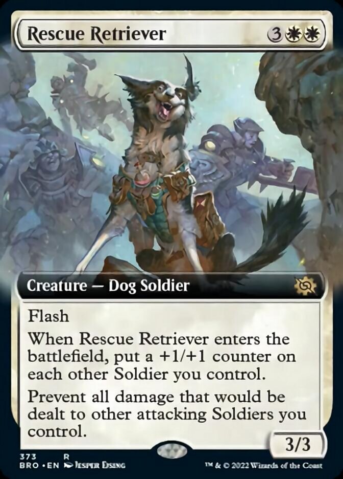 Rescue Retriever (Extended Art) [The Brothers' War] | Gam3 Escape