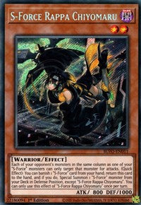 S-Force Rappa Chiyomaru [BLVO-EN011] Secret Rare | Gam3 Escape