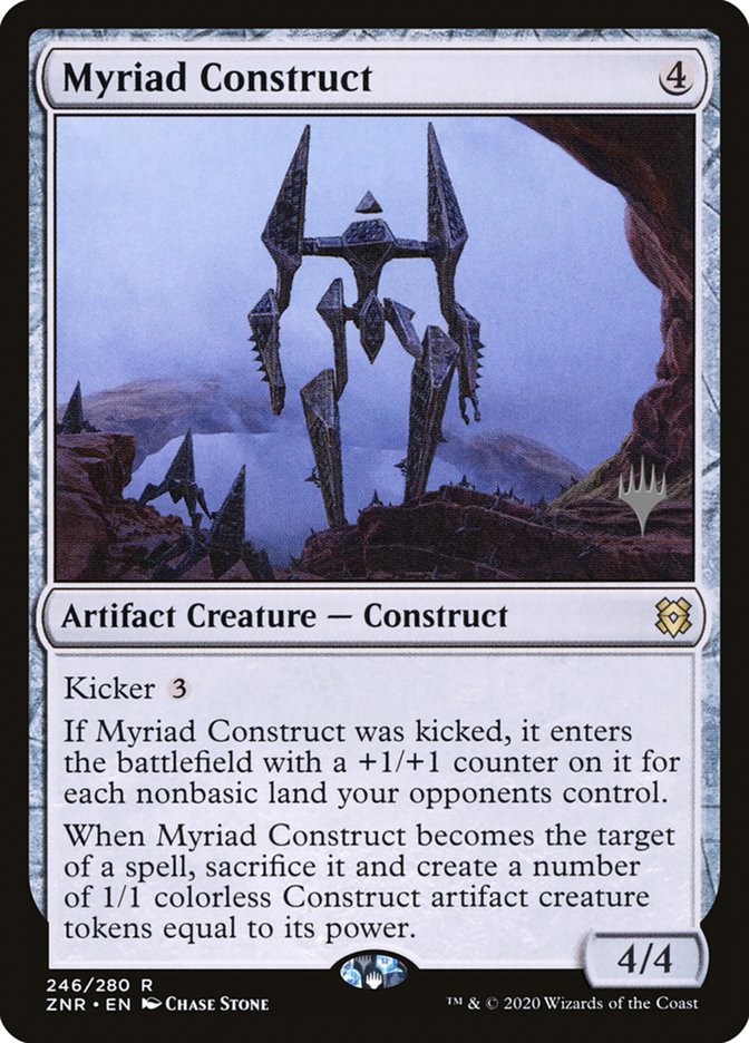 Myriad Construct (Promo Pack) [Zendikar Rising Promos] | Gam3 Escape