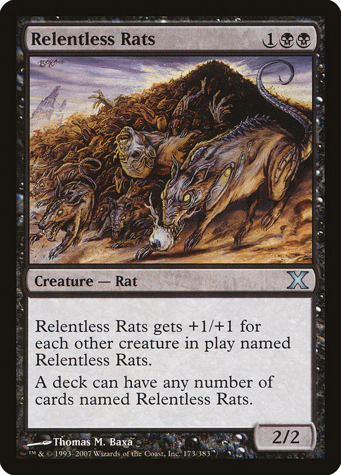 Relentless Rats [Tenth Edition] | Gam3 Escape