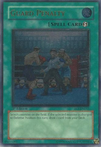 Guard Penalty (UTR) [EOJ-EN045] Ultimate Rare | Gam3 Escape