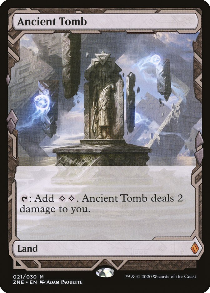 Ancient Tomb [Zendikar Rising Expeditions] | Gam3 Escape