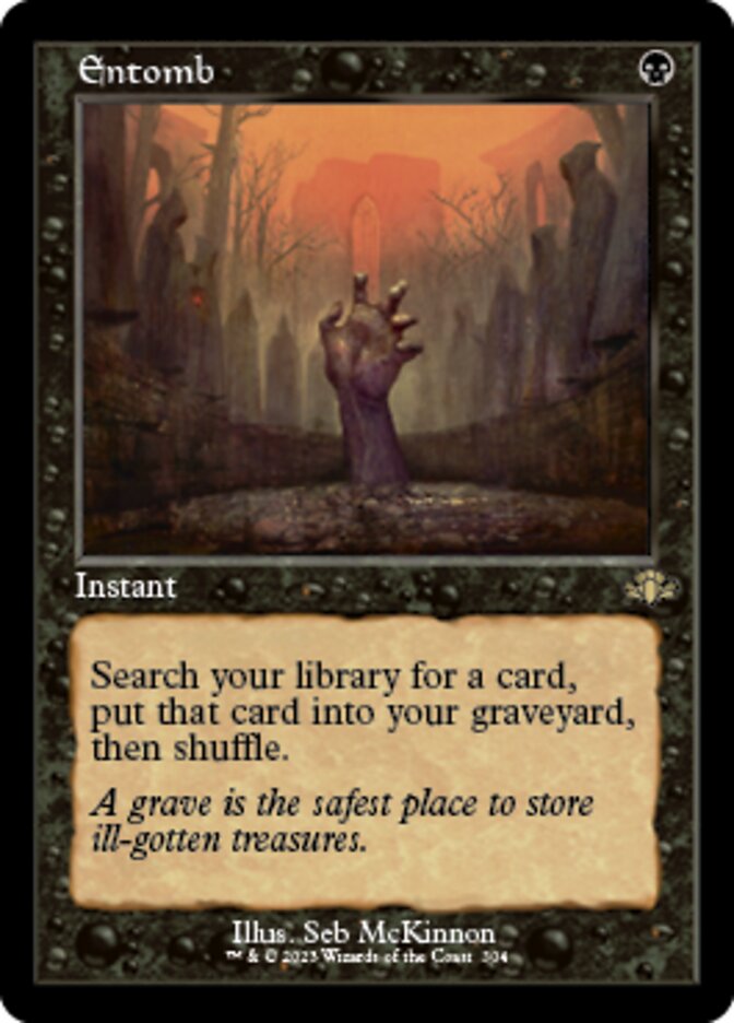Entomb (Retro) [Dominaria Remastered] | Gam3 Escape