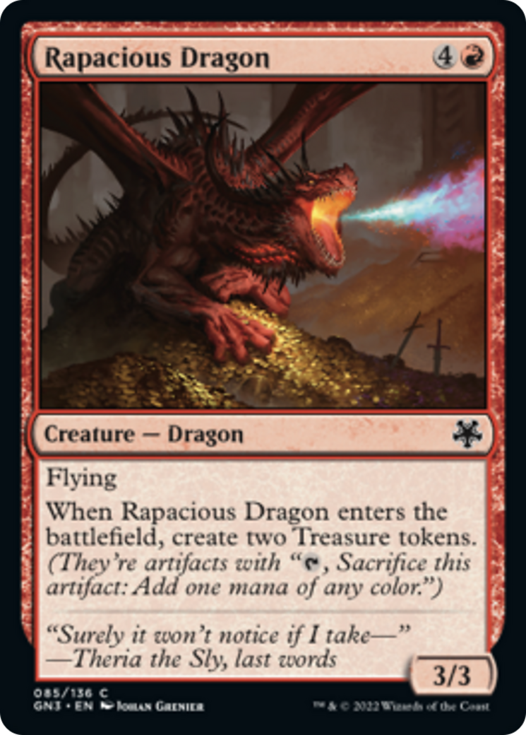 Rapacious Dragon [Game Night: Free-for-All] | Gam3 Escape