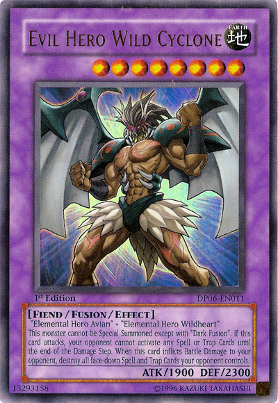 Evil Hero Wild Cyclone [DP06-EN011] Ultra Rare | Gam3 Escape