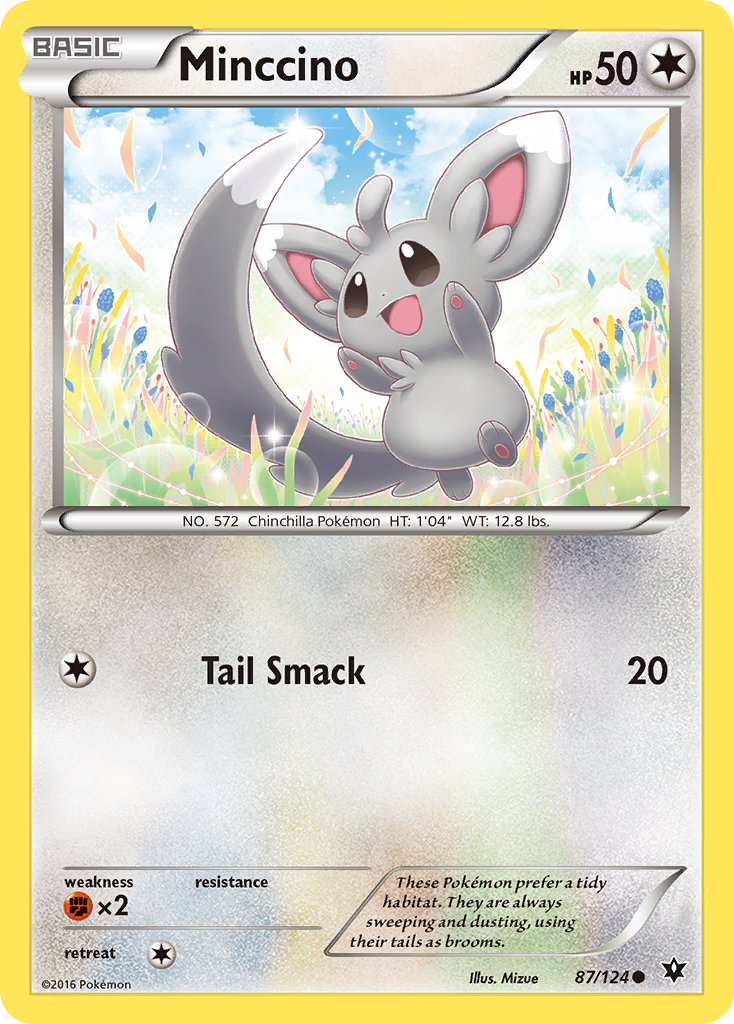 Minccino (87/124) [XY: Fates Collide] | Gam3 Escape