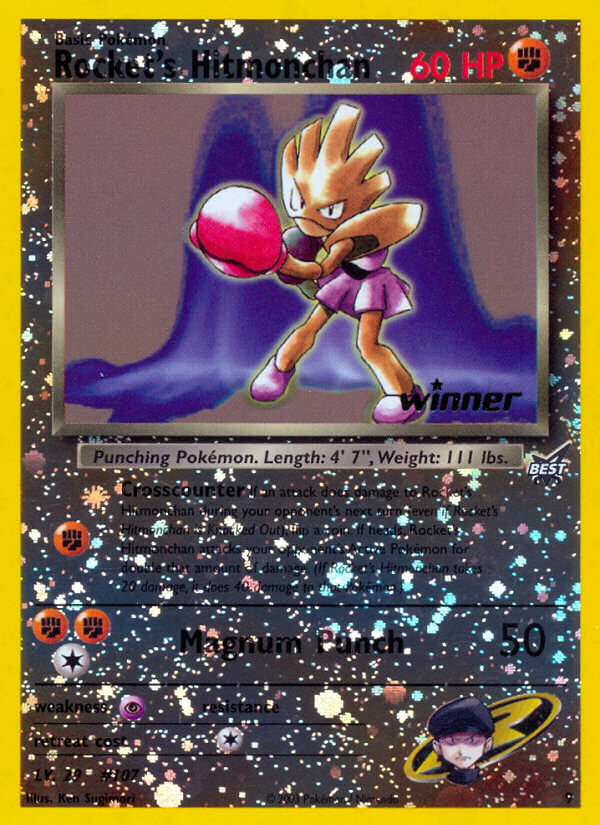 Rocket's Hitmonchan (9) [Best of Promos] | Gam3 Escape