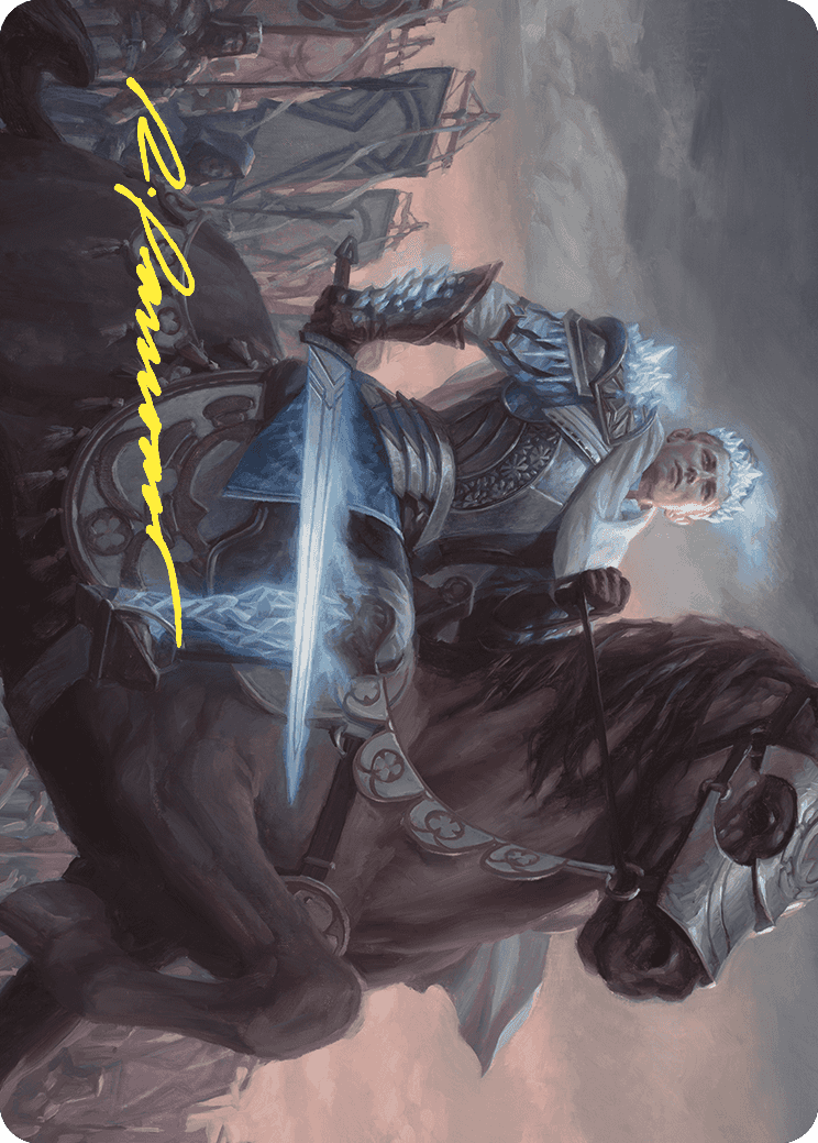 Will, Scion of Peace Art Card (Gold-Stamped Signature) [Wilds of Eldraine Art Series] | Gam3 Escape