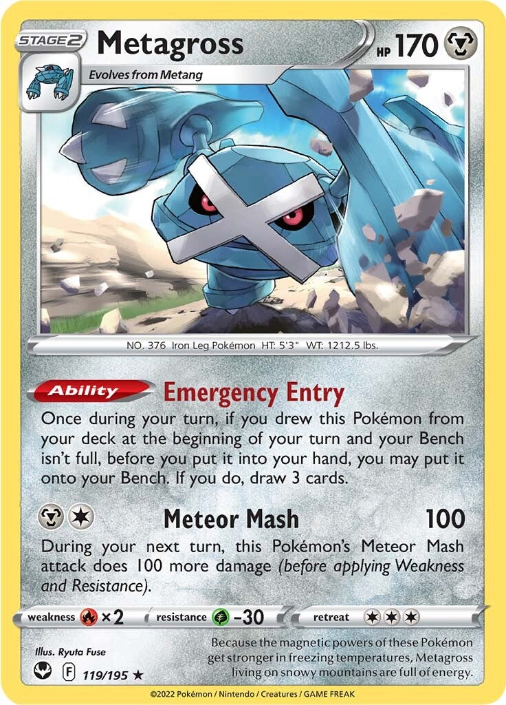 Metagross (119/195) [Sword & Shield: Silver Tempest] | Gam3 Escape