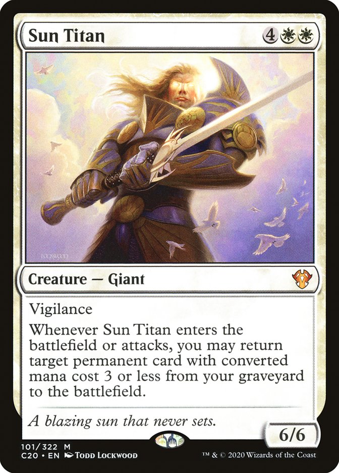 Sun Titan [Commander 2020] | Gam3 Escape