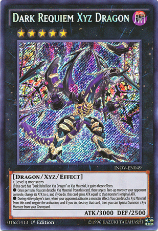 Dark Requiem Xyz Dragon [INOV-EN049] Secret Rare | Gam3 Escape