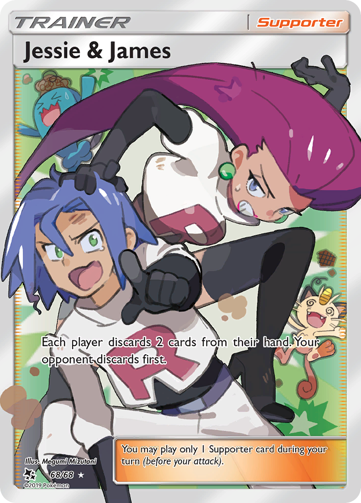 Jessie & James (68/68) [Sun & Moon: Hidden Fates] | Gam3 Escape