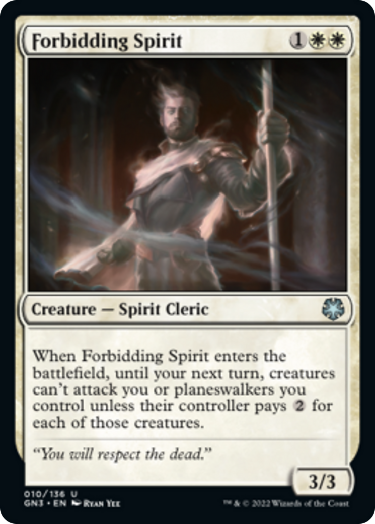 Forbidding Spirit [Game Night: Free-for-All] | Gam3 Escape