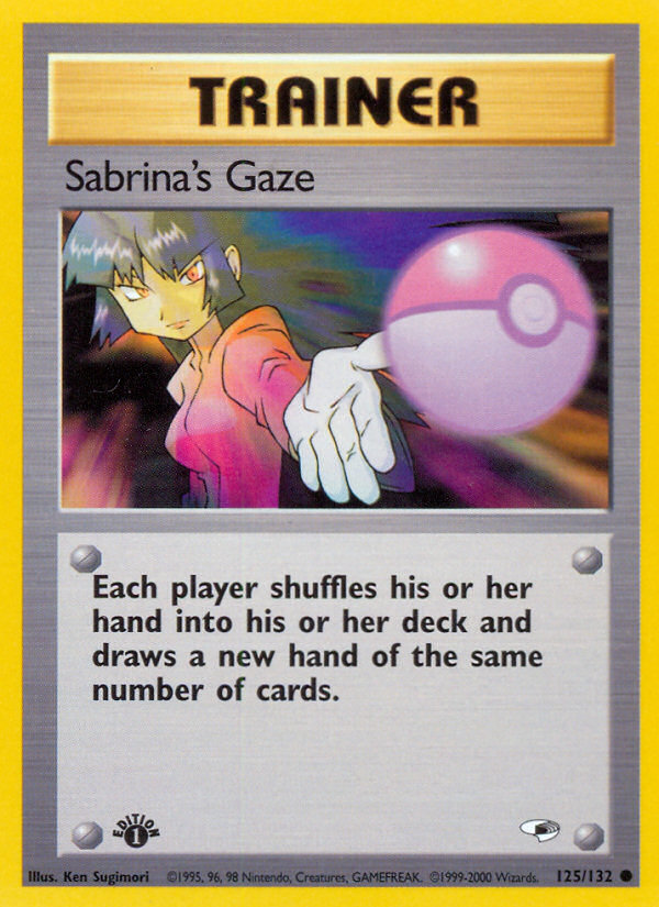 Sabrina's Gaze (125/132) [Gym Heroes 1st Edition] | Gam3 Escape