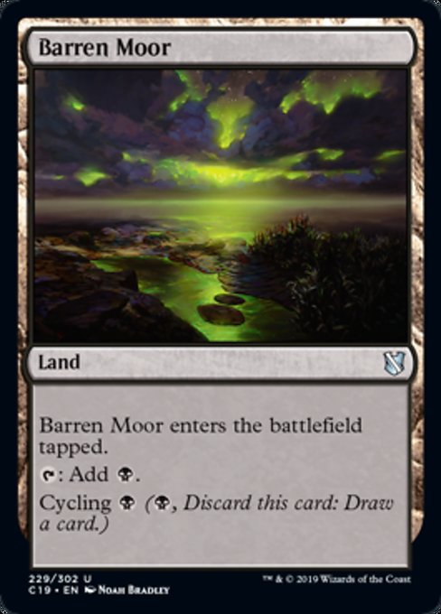 Barren Moor [Commander 2019] | Gam3 Escape