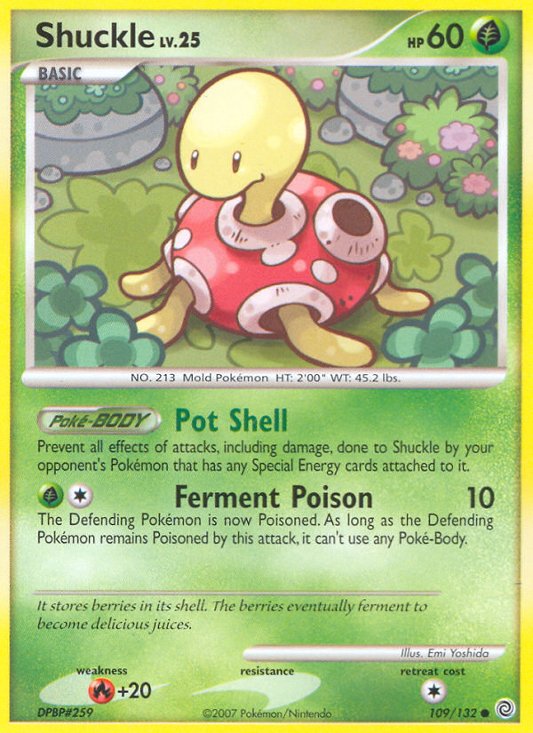 Shuckle (109/132) [Diamond & Pearl: Secret Wonders] | Gam3 Escape