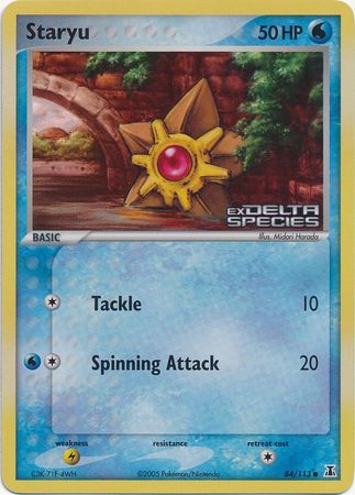 Staryu (84/113) (Stamped) [EX: Delta Species] | Gam3 Escape