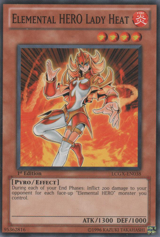 Elemental HERO Lady Heat [LCGX-EN038] Common | Gam3 Escape