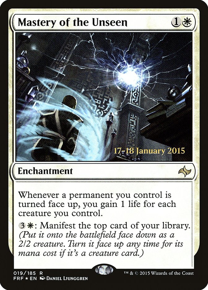 Mastery of the Unseen  [Fate Reforged Prerelease Promos] | Gam3 Escape
