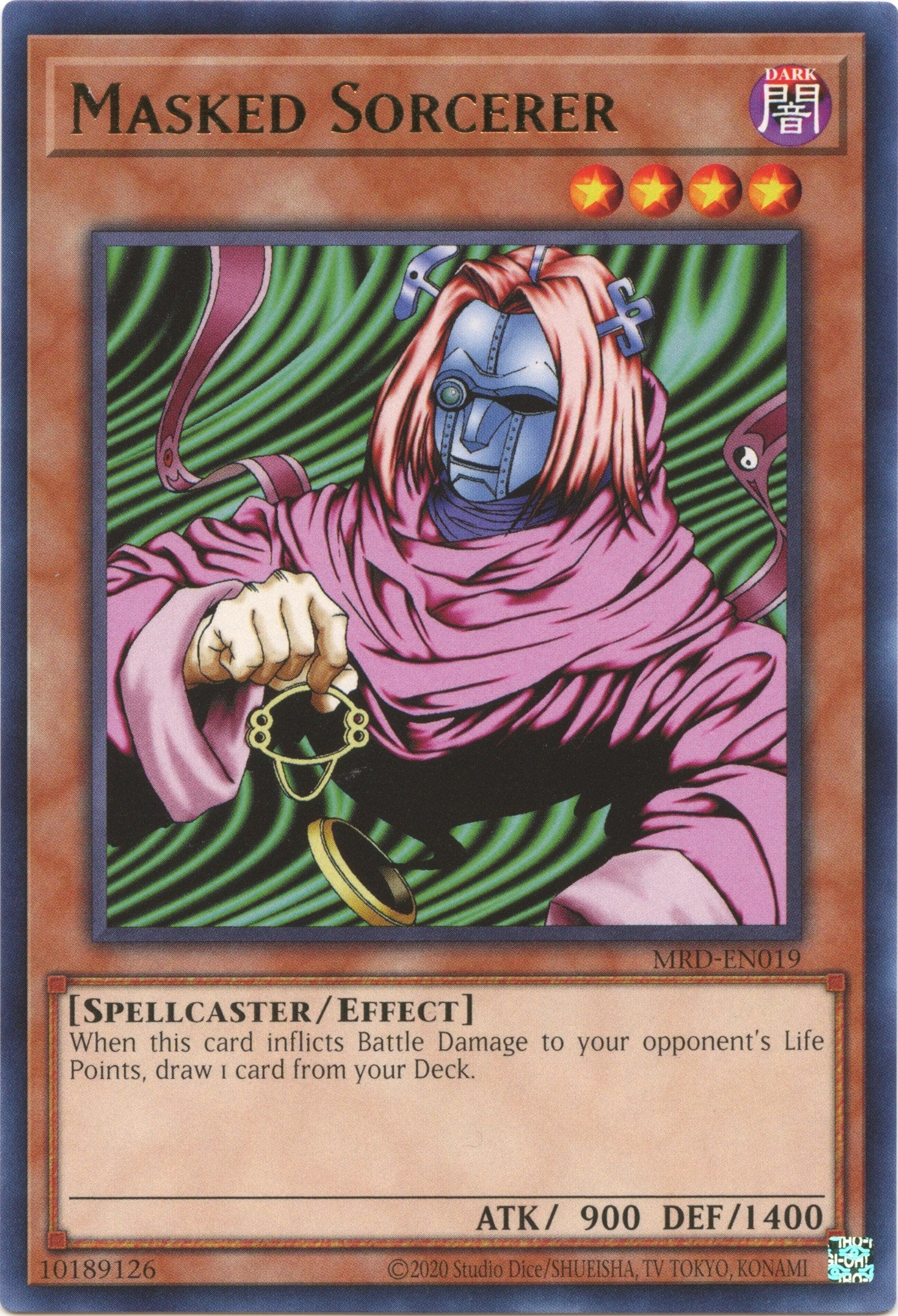 Masked Sorcerer (25th Anniversary) [MRD-EN019] Rare | Gam3 Escape