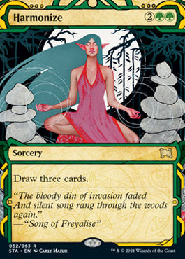 Harmonize (Etched Foil) [Strixhaven Mystical Archive] | Gam3 Escape