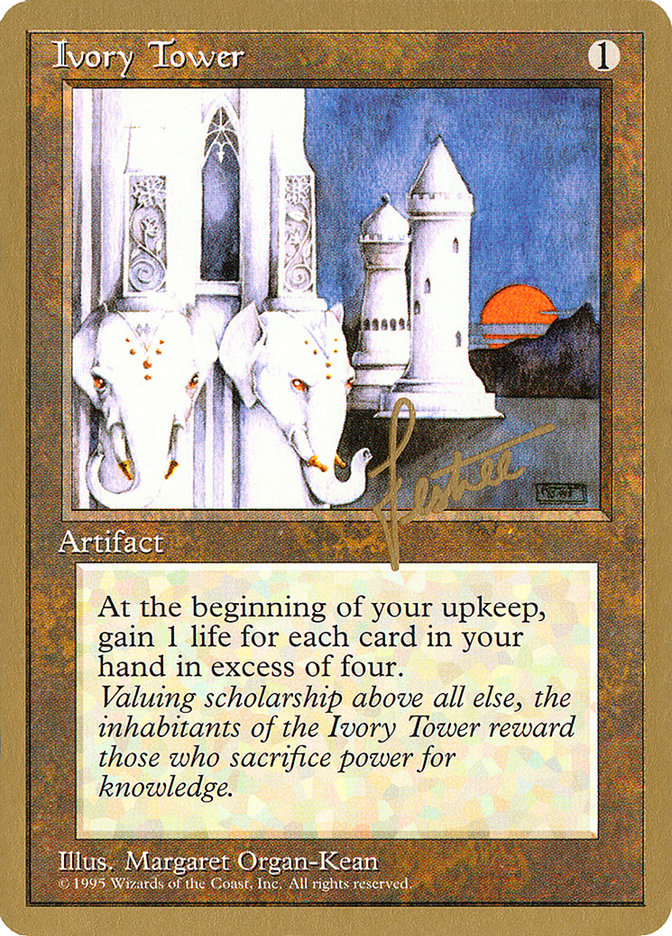 Ivory Tower (Bertrand Lestree) [Pro Tour Collector Set] | Gam3 Escape