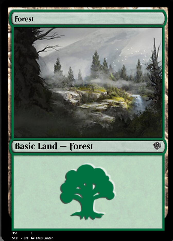 Forest (351) [Starter Commander Decks] | Gam3 Escape