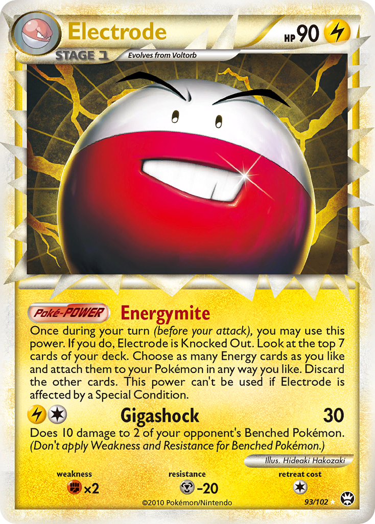 Electrode (93/102) [HeartGold & SoulSilver: Triumphant] | Gam3 Escape