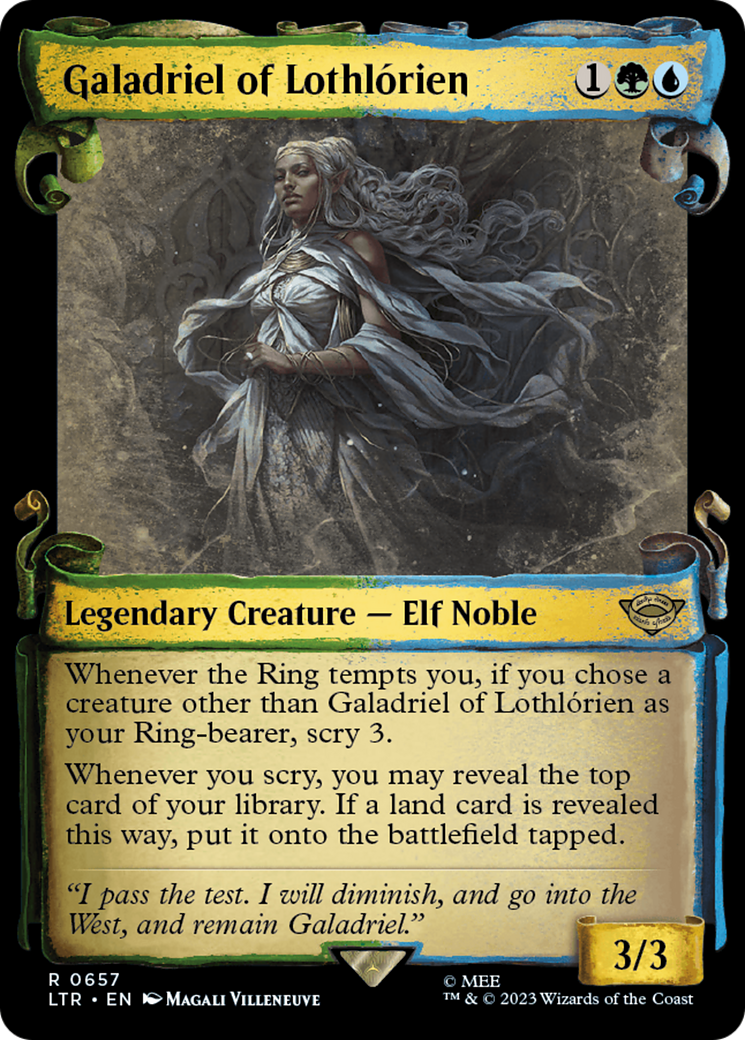 Galadriel of Lothlorien [The Lord of the Rings: Tales of Middle-Earth Showcase Scrolls] | Gam3 Escape