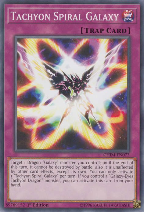 Tachyon Spiral Galaxy [CHIM-EN073] Common | Gam3 Escape