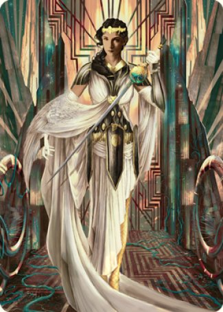 Elspeth Resplendent 2 Art Card [Streets of New Capenna Art Series] | Gam3 Escape