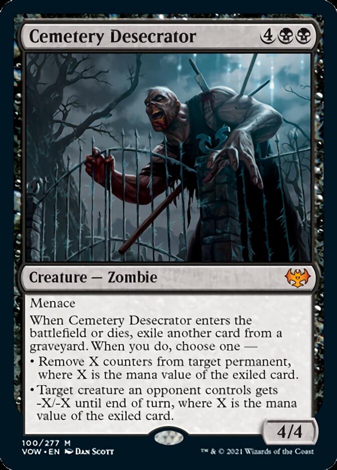 Cemetery Desecrator [Innistrad: Crimson Vow] | Gam3 Escape