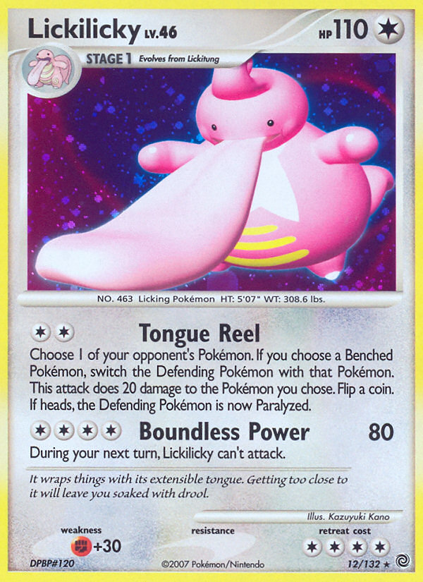 Lickilicky (12/132) [Diamond & Pearl: Secret Wonders] | Gam3 Escape