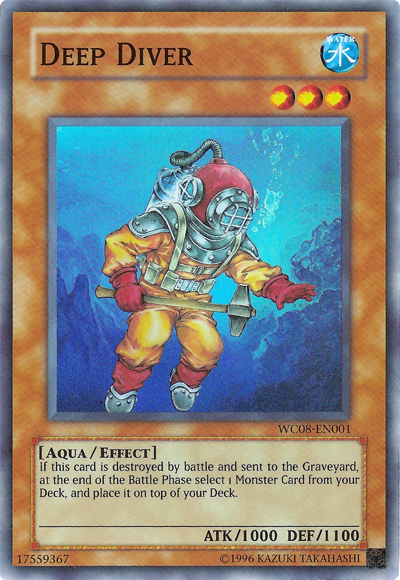 Deep Diver [WC08-EN001] Super Rare | Gam3 Escape