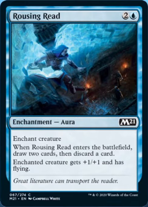 Rousing Read [Core Set 2021] | Gam3 Escape