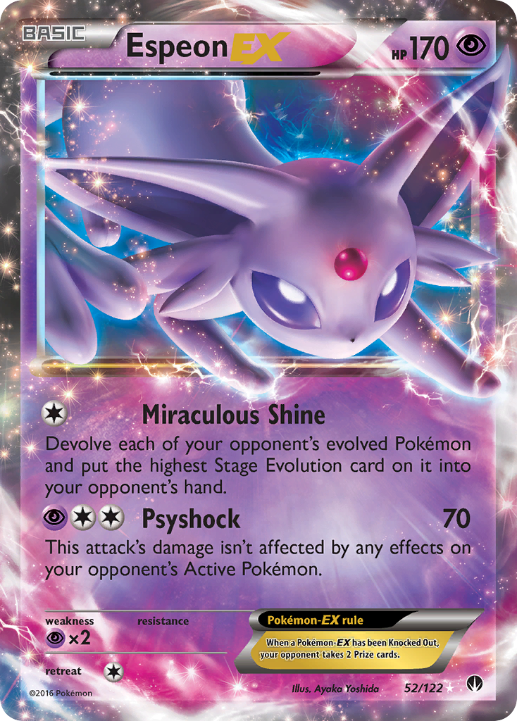 Espeon EX (52/122) [XY: BREAKpoint] | Gam3 Escape