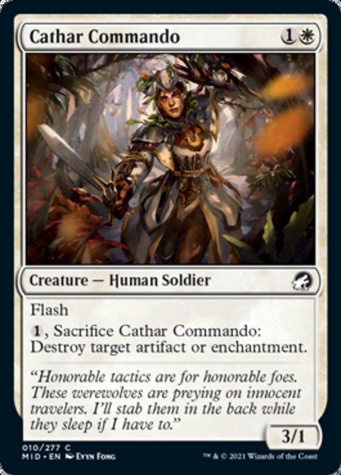 Cathar Commando [Innistrad: Midnight Hunt] | Gam3 Escape