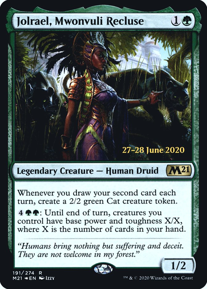 Jolrael, Mwonvuli Recluse  [Core Set 2021 Prerelease Promos] | Gam3 Escape